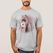 Mürrisches Pferd T-Shirt (Vorderseite)
