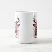 Mürrisches Renntier Kaffeetasse (Mittel)