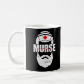 Murse Funny Murse Male Nurse Man Kaffeetasse (Links)