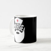 Murse lustige männliche kaffeetasse (Vorderseite Links)