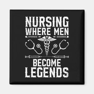 Murse Male Nurse Student Man Nurses Murse Rn Gradu Magnet