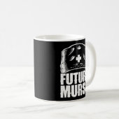 Murse Male Nurse Student Nurses Murse Rn Graduatio Kaffeetasse (VorderseiteRechts)