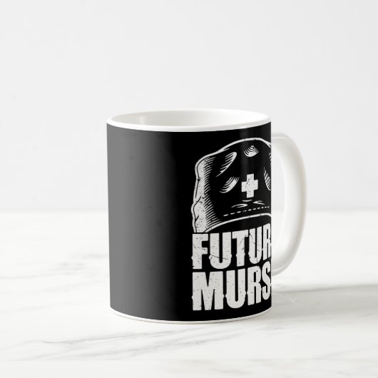 Murse Male Nurse Student Nurses Murse Rn Graduatio Kaffeetasse (VorderseiteRechts)