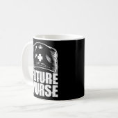 Murse Male Nurse Student Nurses Murse Rn Graduatio Kaffeetasse (Vorderseite Links)
