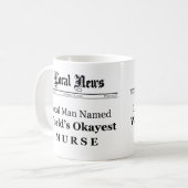 Murse Newspaper Front Tasse (Vorderseite Links)