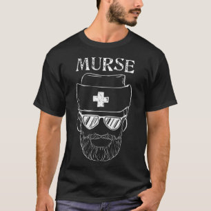 Murse Nurse Man Funny Tshirt Geschenk für männlich