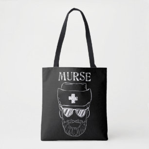 Murse Nurse Man Funny Tshirt Geschenk für männlich Tasche