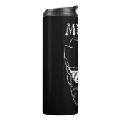 Murse Nurse Man Funny Tshirt Geschenk für männlich Thermosbecher (Nach links gedreht)