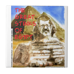 Mursi große Stinken Ägyptens lustig Fliese