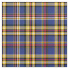 Murtagh Tartan Blue und Gold Irish Kariert Stoff