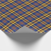 Murtaugh Clan Tartan Irish Kariert Pattern Geschenkpapier (Ecke)