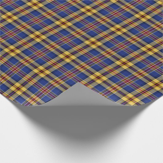 Murtaugh Clan Tartan Irish Kariert Pattern Geschenkpapier (Ecke)