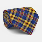 Murtaugh Tartan Colorful Royal Blue Kariert Krawatte (Gerollt)