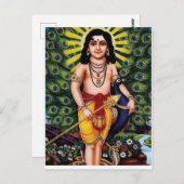 Muruga, Hindudiety, Palani muruga Postkarte (Vorne/Hinten)