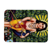 MURUGA, Kanda, Karthikeya, hinduistische Gottheit Magnet (Horizontal)