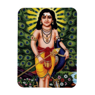 MURUGA, Kanda, Karthikeya, hinduistische Gottheit Magnet