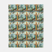Murugan Fleecedecke (Vorderseite)