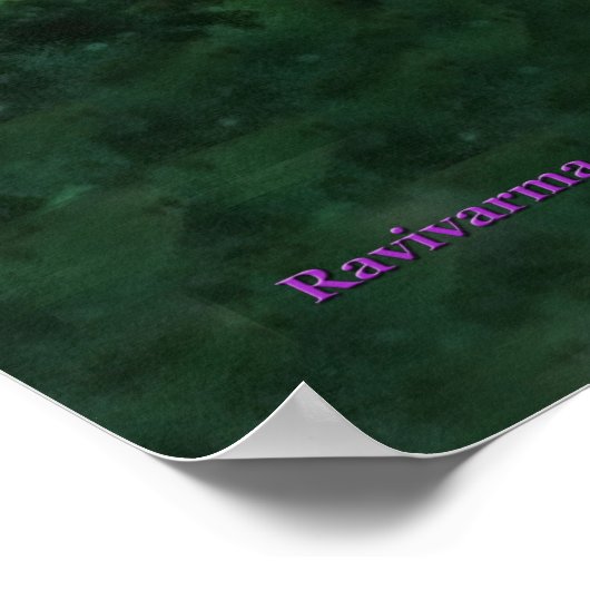 Murugan Hindu God Large Poster (Ecke)