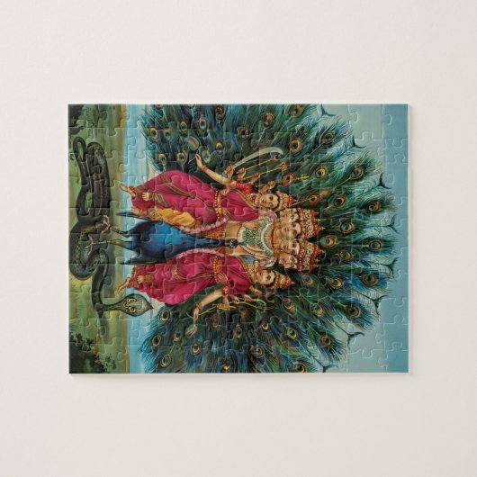 Murugan Kartikeyan Skanda Subrahmanyan hindische Puzzle (Horizontal)