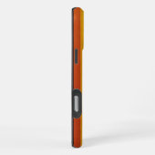 Murugi Accessoires Streifen der Siebziger iPhone Hülle (Rechte Seite)