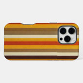 Murugi Accessoires Streifen der Siebziger iPhone Hülle (Rückseite (Horizontal))
