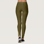Murugi Apparels Grau-Leggings Leggings (Rückseite)