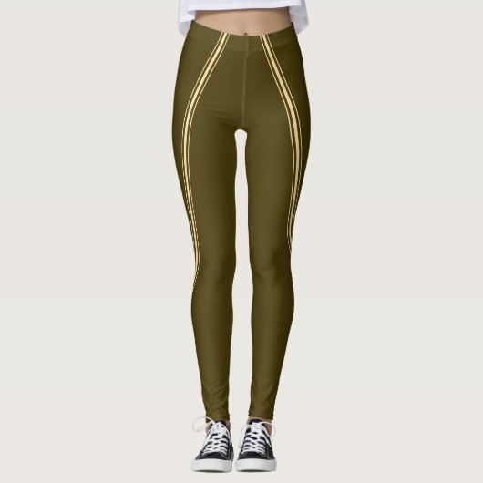 Murugi Apparels Grau-Leggings Leggings (Vorderseite)