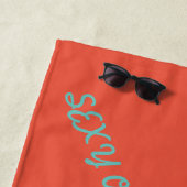Murugi Beach & Pool Vacay Vibes Beach Handtuch (Beispiel)