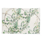 Murugi Luxe Beddings Golden Grove Pair Kissenbezug (Rückseite-Links)