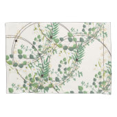 Murugi Luxe Beddings Golden Grove Pair Kissenbezug (Vorderseite-Links)