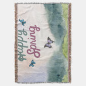 Murugi Luxe Beddings Spring Throw Blanket Decke (Vorderseite Vertikal)