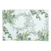 Murugi Luxe Beddings Verdant Harmony Pair Kissenbezug (Vorderseite-Links)
