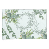 Murugi Luxe Beddings Verdant Harmony Pair Kissenbezug (Vorderseite-Rechts)