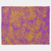 Murugi Luxe Zuhause & Deco Lavender Dream Fleecedecke (Vorderseite (Horizontal))