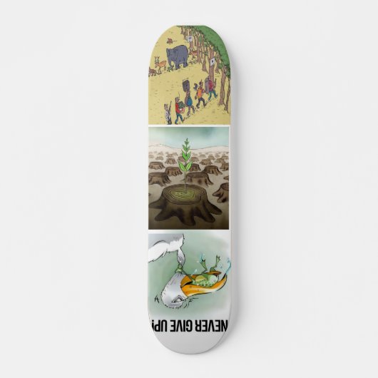 Murugi Outdoor Gear7 3/4" Skateboard Deck (Vorne)