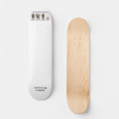 Murugi Sports & Outdoor 3/4" Skateboard Deck (Vorderseite)