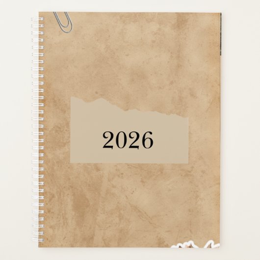 Murugi Stationery Co. 2026 Soft-Planner Planer (Vorderseite)