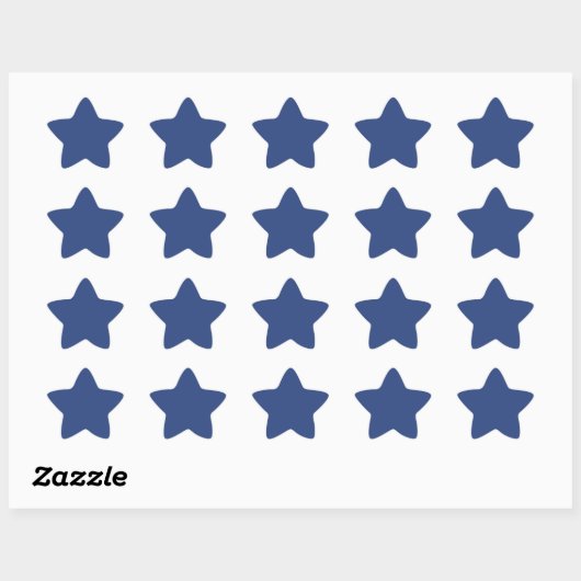 Murugi Stationery Co Azure Star Stickers (Blatt)