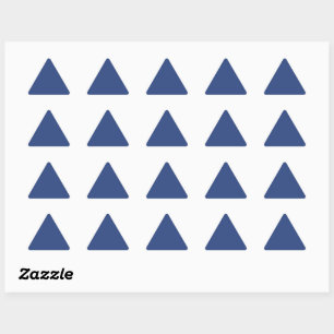Murugi Stationery Co. Azure Triangle Stickers