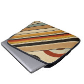 Murugi Tech Accessories Serene Lines Laptopschutzhülle (Vorne Knopf)