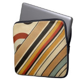 Murugi Tech Accessories Serene Lines Laptopschutzhülle (Vorderseite Links)