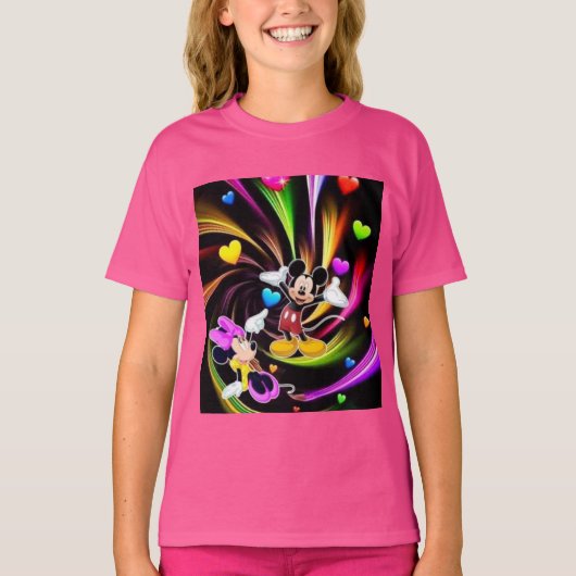 Murugi Wear Mädchen Basic T-Shirt (Vorderseite)