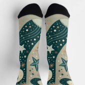 Murugi Wear Majestical Blüh SustainablePremium Socken (Oben)