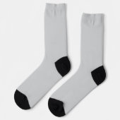 Murugi Wear Soft Gray   Sustainable Premium Socken (Linkes Detail)