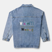 Murugi Wear Wisdom Weave Women's Jeansjacke (Rückseite)