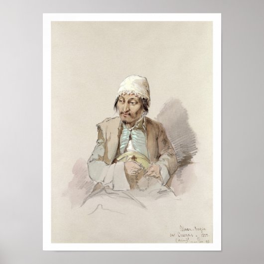 Musa - aus Kashgar, c.1855 Poster (Vorne)