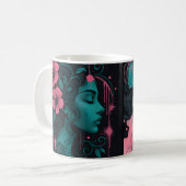 MUSA FLORAL KAFFEETASSE (Vorderseite Links)