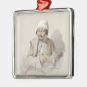 Musa - von Kaschgar, c.1855 Silbernes Ornament (Links)