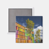 MUSAC, Museum für zeitgenössische Kunst Magnet (Vorderseite/Rückseite)