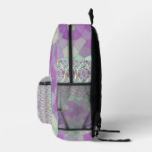 Musaic pixized Art Neuvau Bedruckter Rucksack (Rechts)